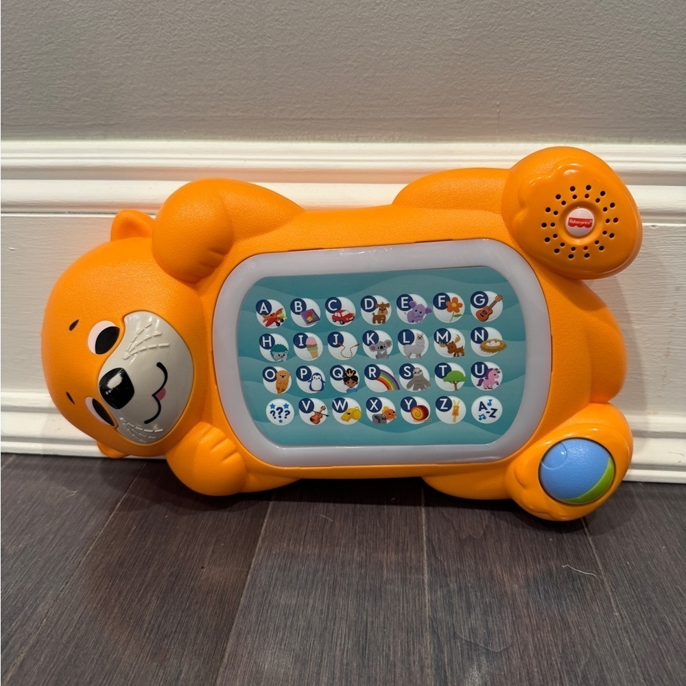 Fisher-Price Linkimals Otter Learning Electronic Alphabet Toy Infant Baby Toddle